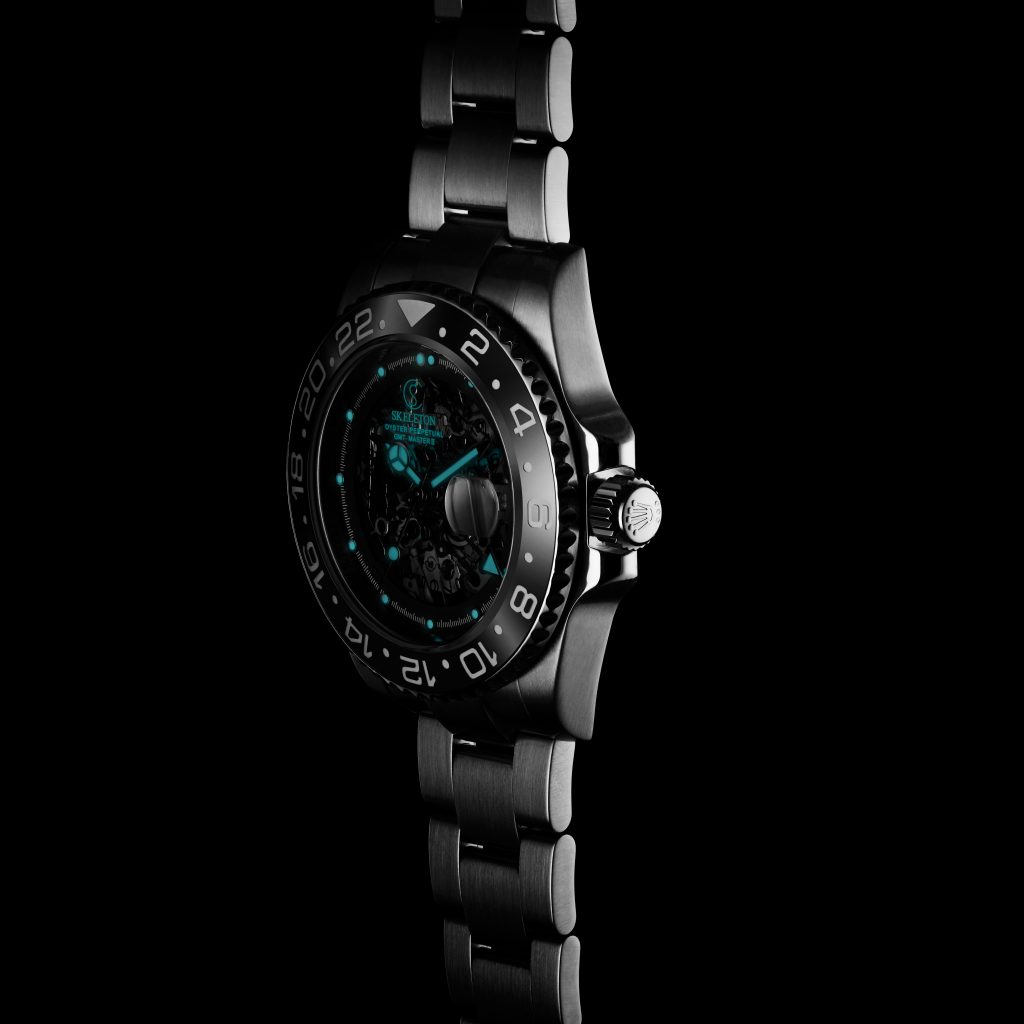 Luminescent Intra-ceramic Lazer Glass on The Matuidi - A New Skeletonized Complication of the Rolex GMT Master II