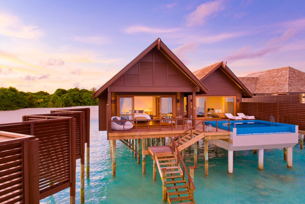 Overwater Private Villas at Hideaway Beach Resort & Spa