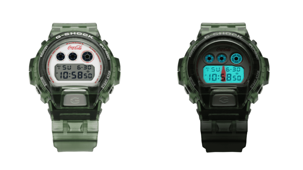 Casio G-Shock and Coca-Cola