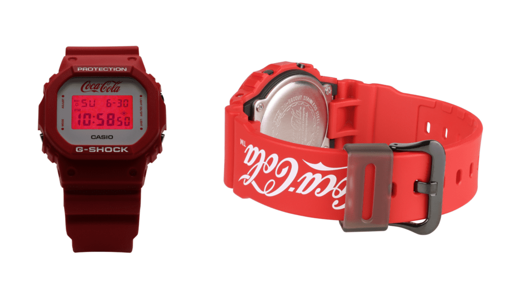 Casio G-Shock and Coca-Cola