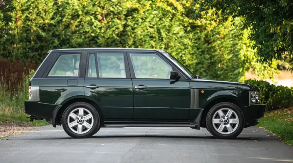 Queen Elizabeth Range Rover